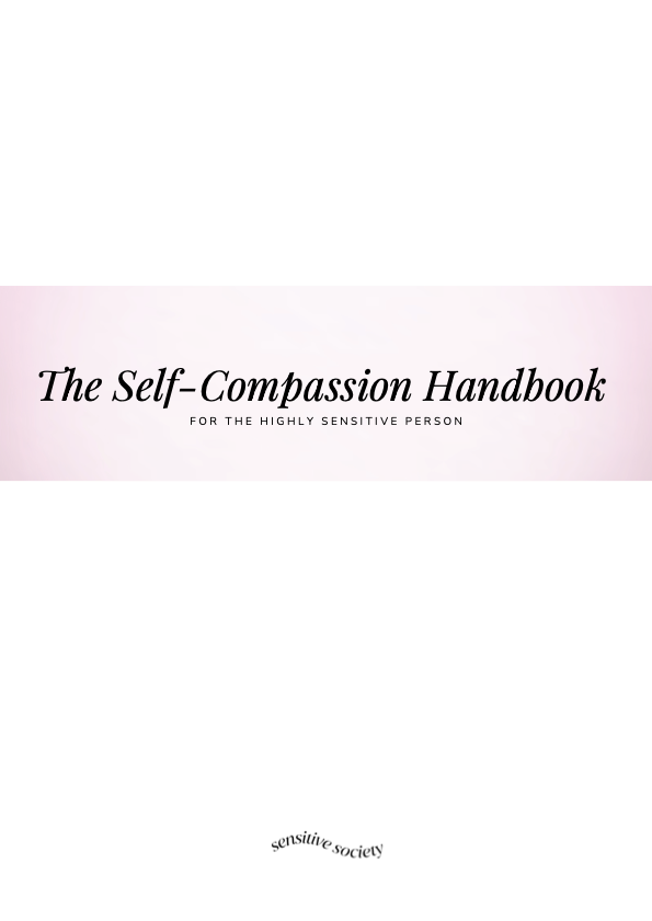 Self-Compassion Handbook for HSPs